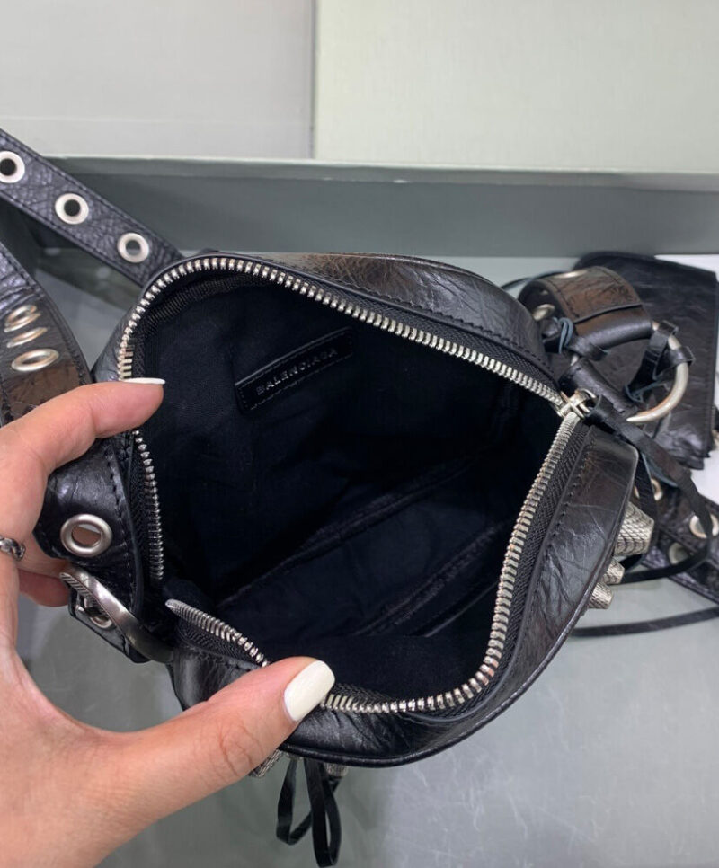 Balenciaga Le Cagole XS Flap Bag Black
